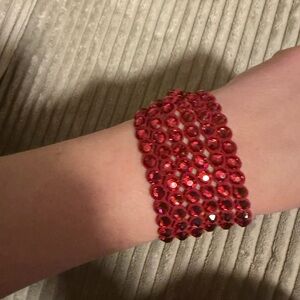 Swarovski Radiant Red Crystal Bracelet